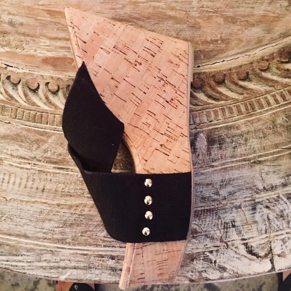 Steve Madden Cork Slides - Picture 3 of 5